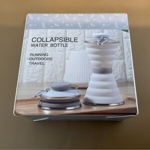 Collapsible Water Bottle, foldable, NEW IN BOX
